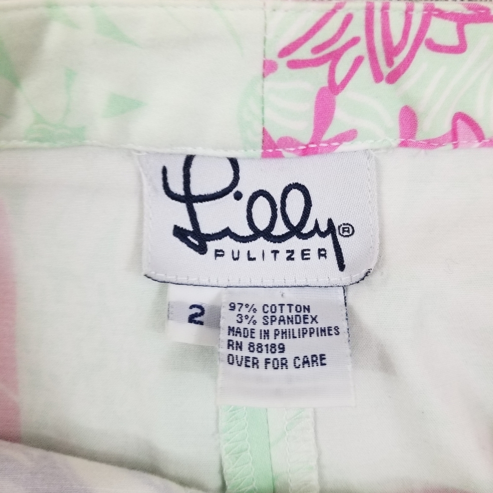 Lilly Pulitzer Charming Patch Patchwork Frog Turt… - image 4